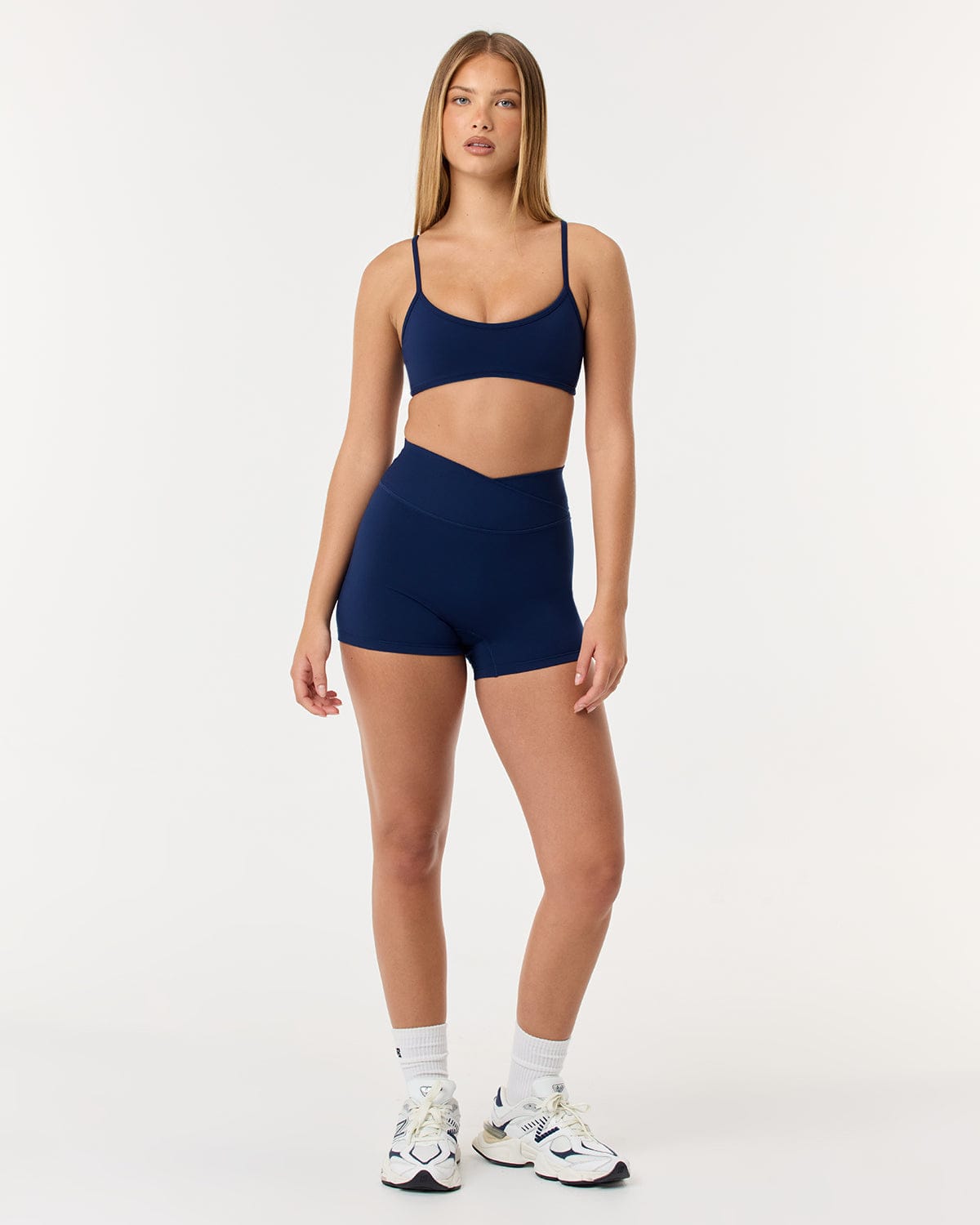 Serenity Ayla Crop | Navy