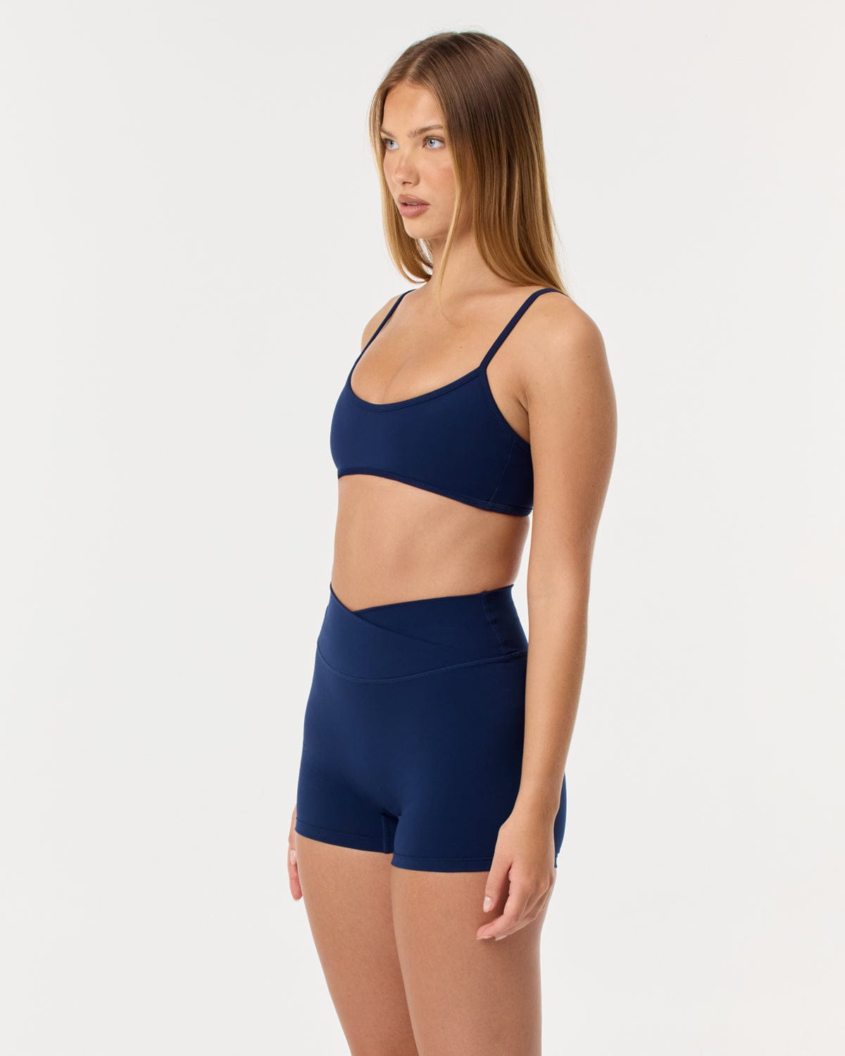 Serenity Ayla Crop | Navy