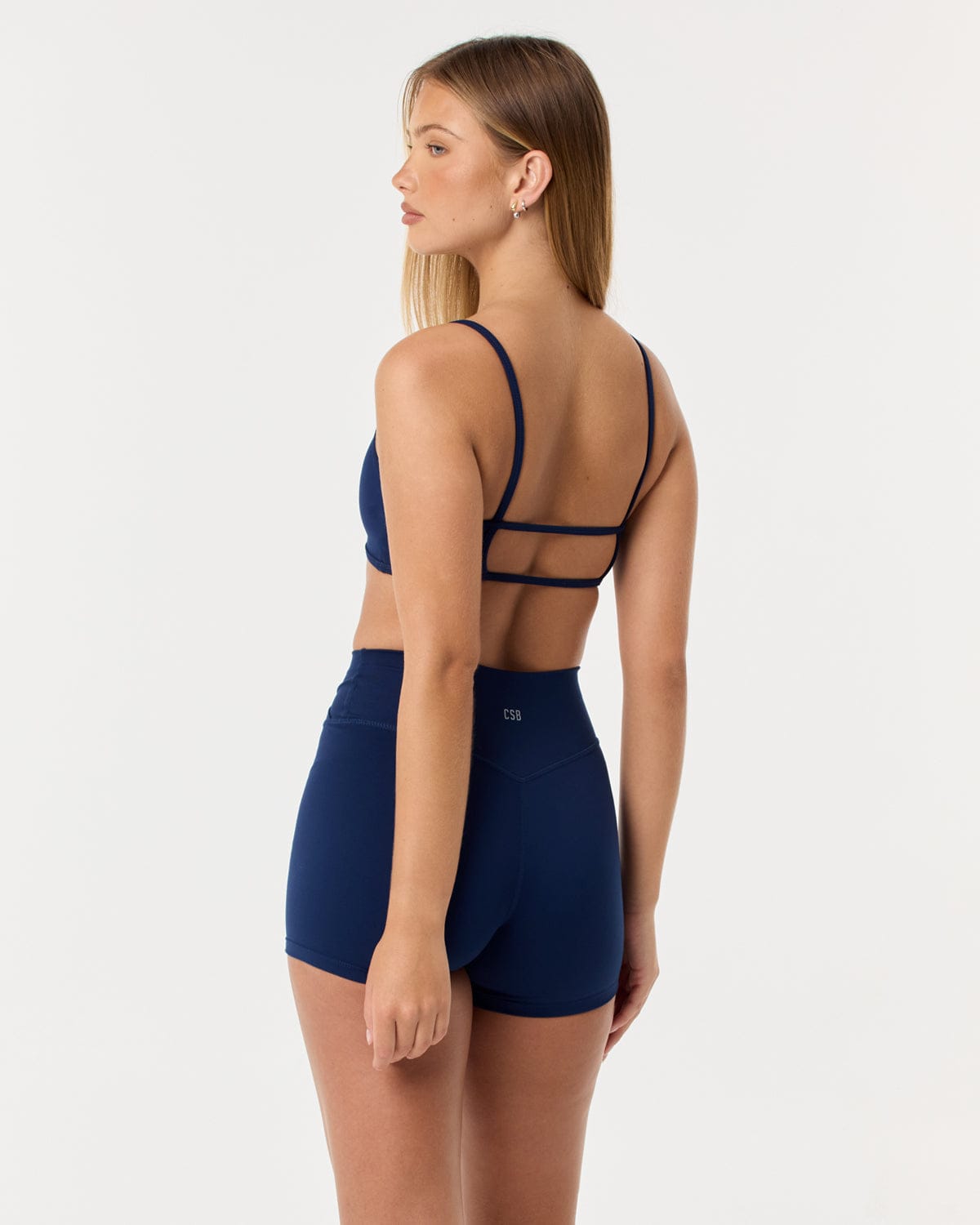 Serenity Ayla Crop | Navy