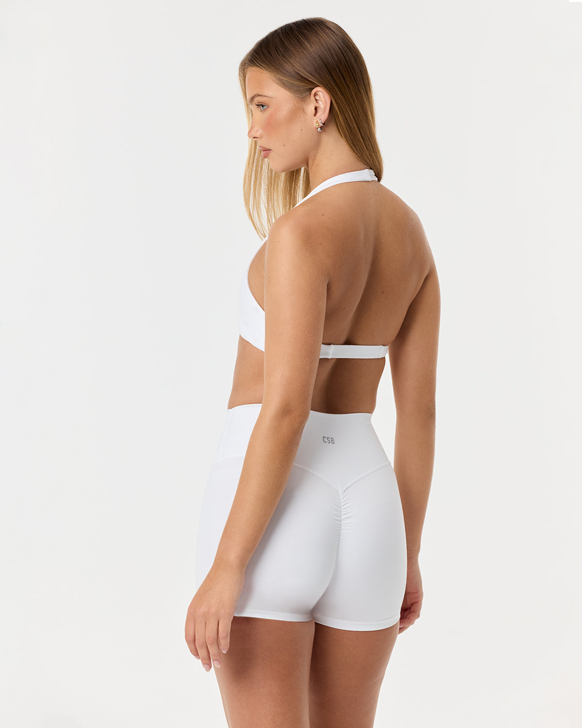 Serenity Blake Crop | White