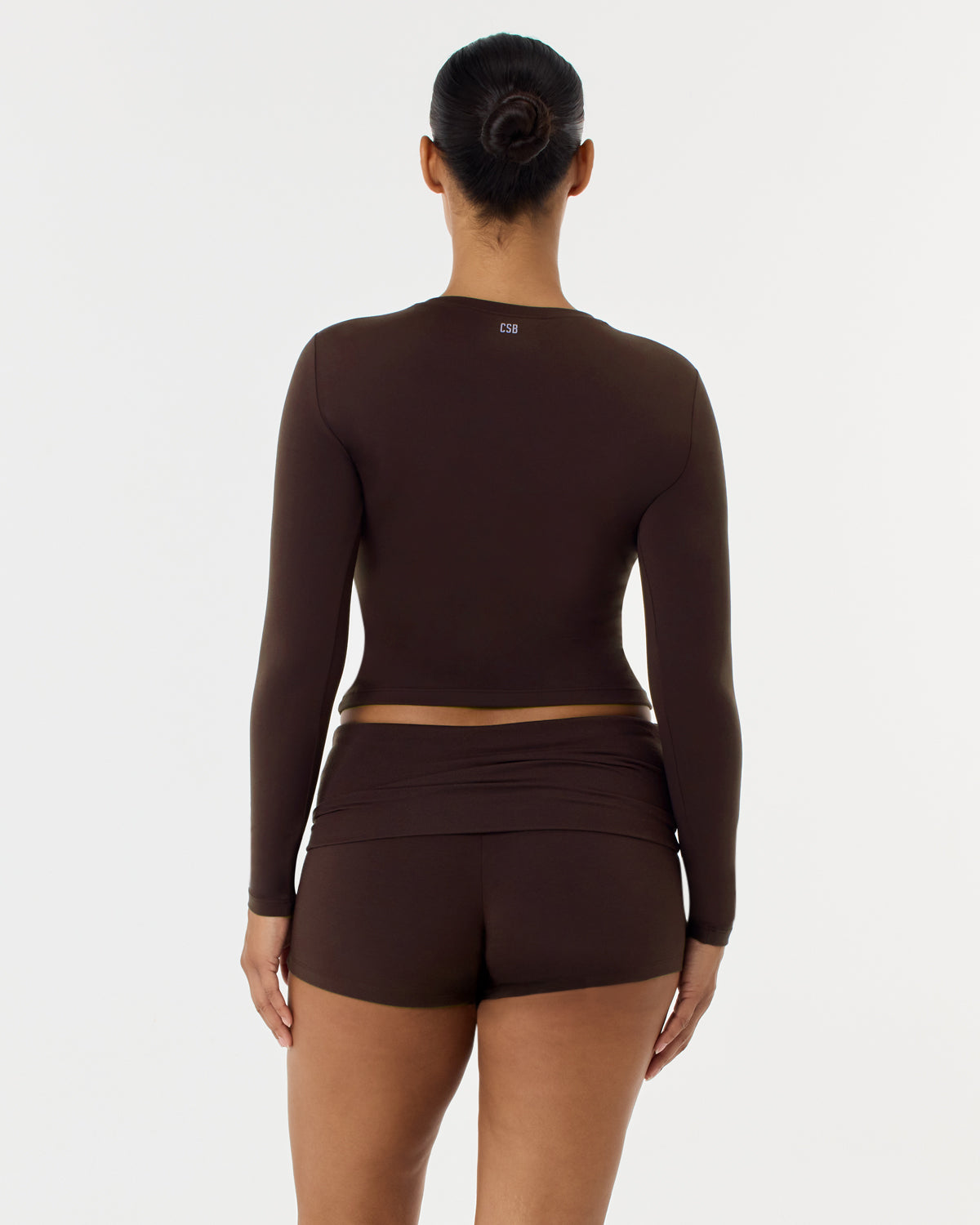 Form Lite Long Sleeve Top | Espresso