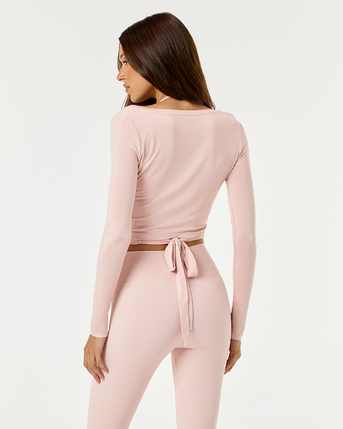 Ballet Wrap Top | Blush