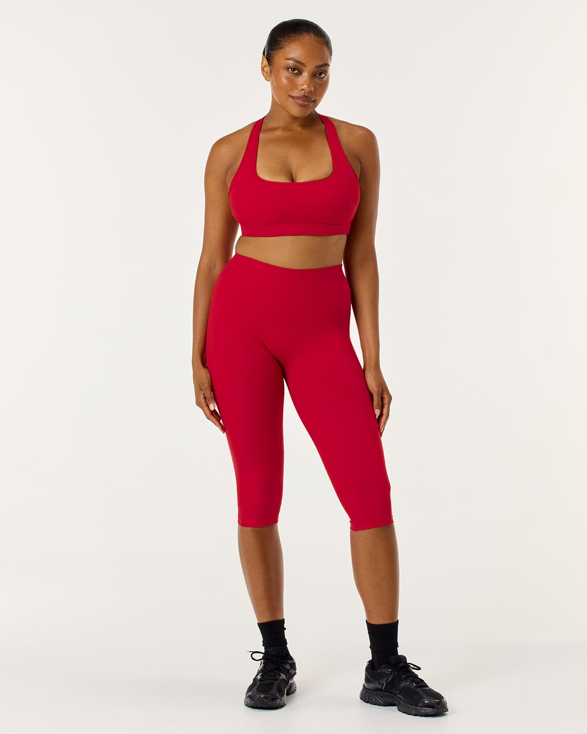 Form Invisible Scrunch Capri Leggings 17.5" | Chilli