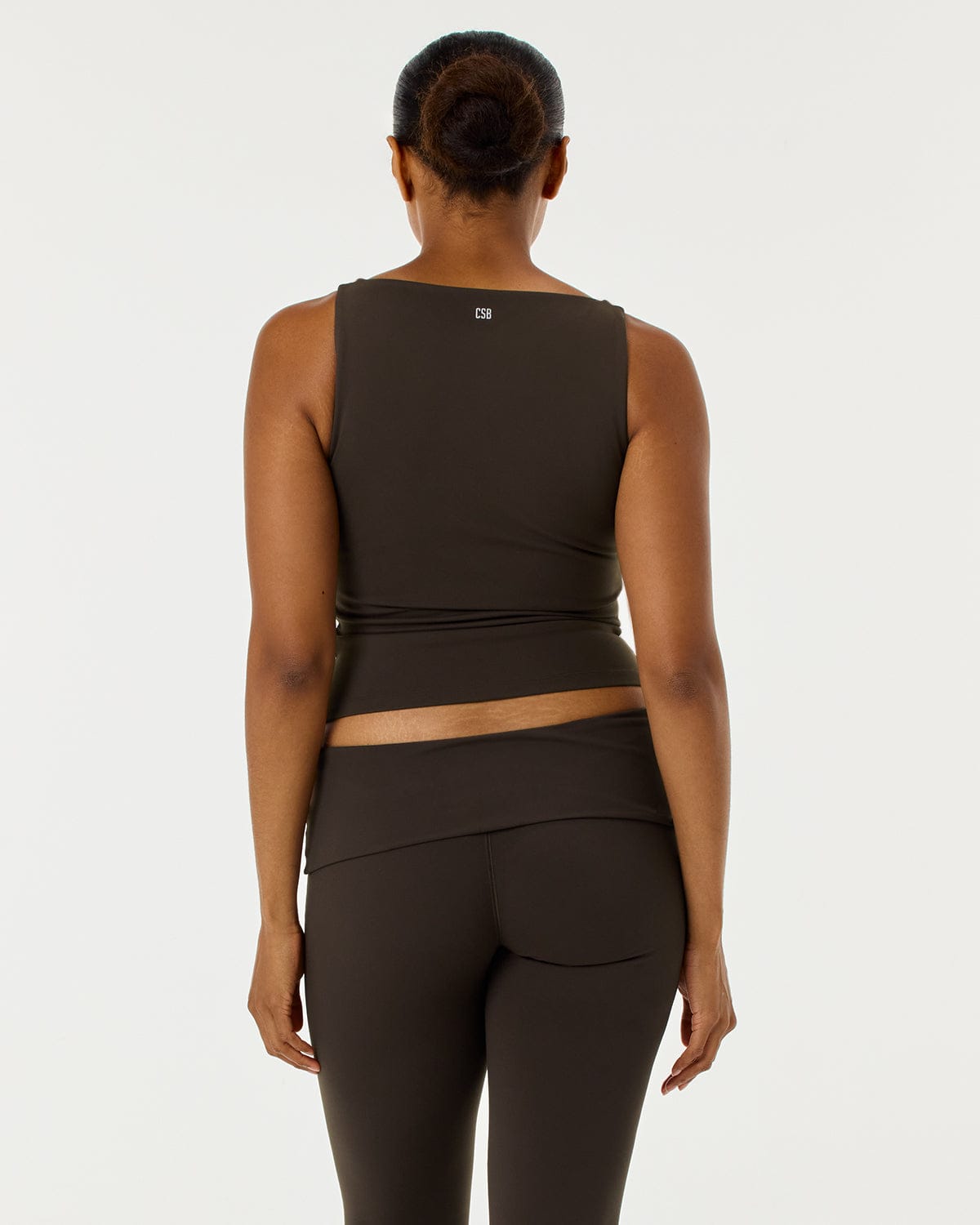 Form Scoop Tank | Dark Chocolate