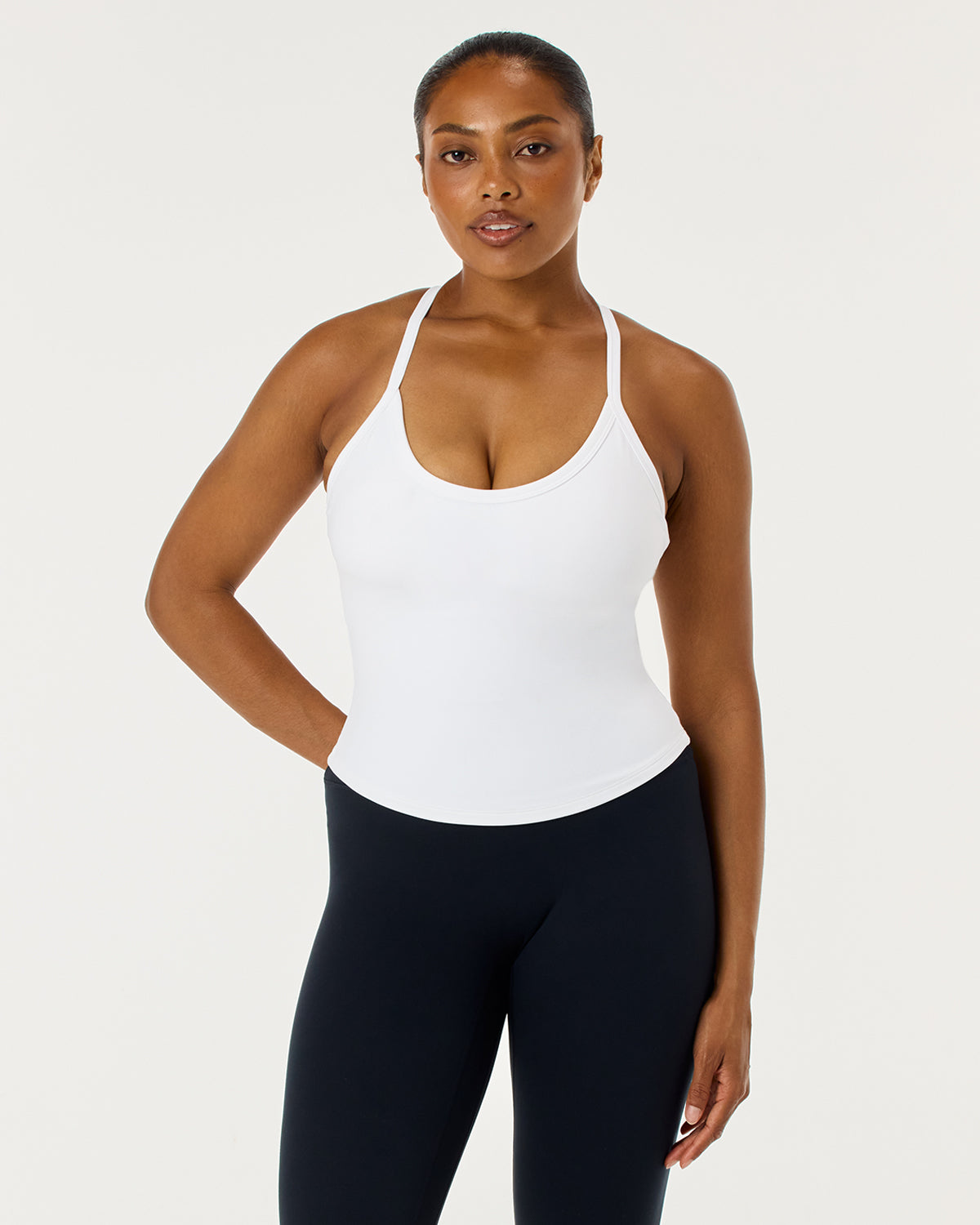 Serenity Camille Tank | White
