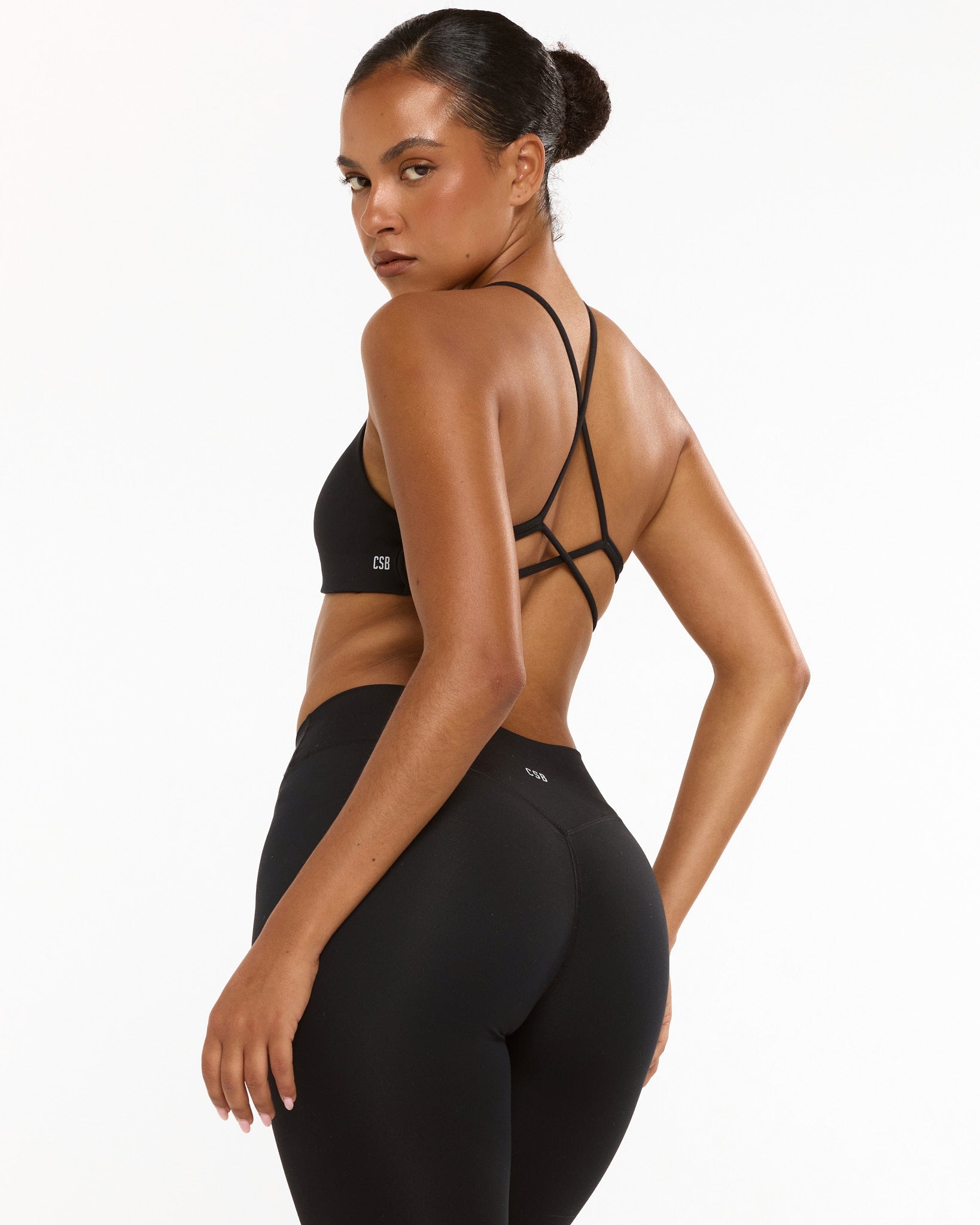 Form Hailey Crop | Black