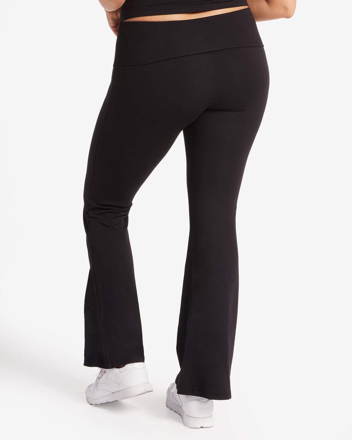 Jersey Flare Pant | Black