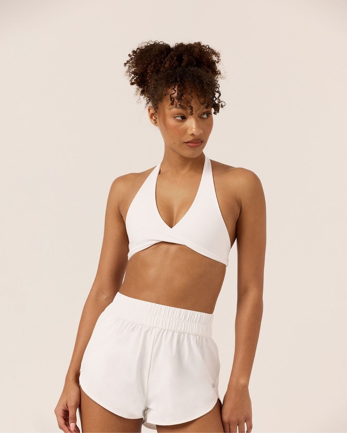 Serenity Blake Crop | White