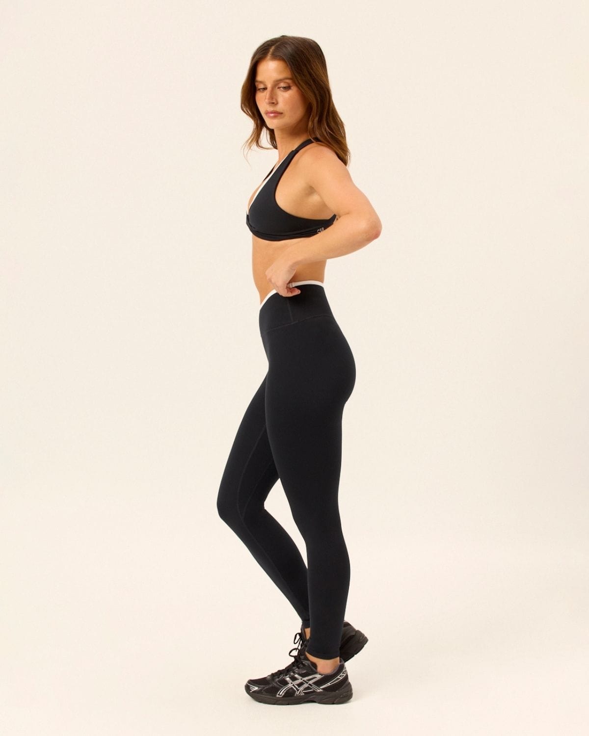 Serenity Dip Leggings | Two Tone