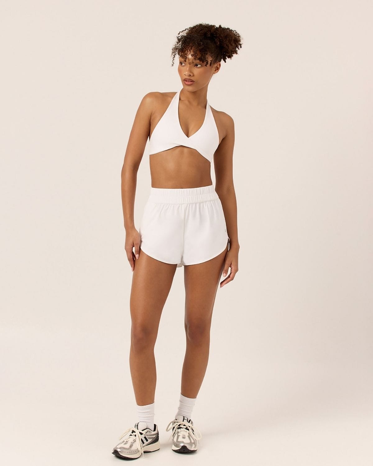 Serenity Blake Crop | White
