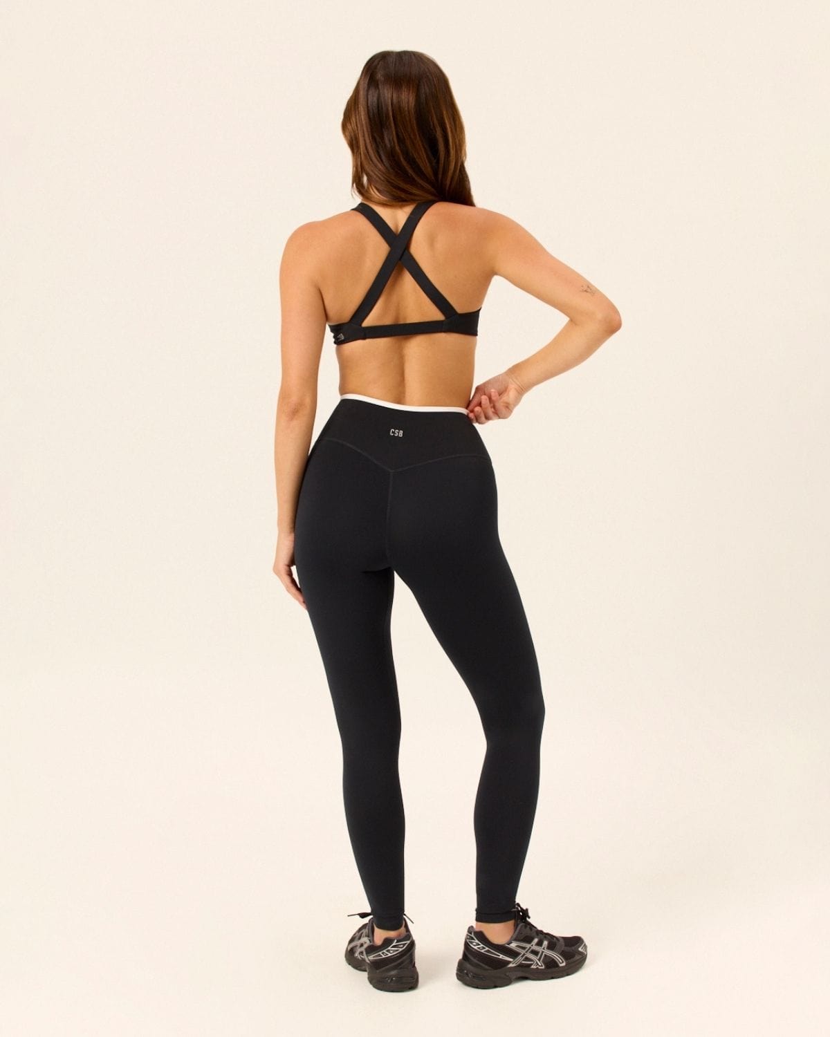 Serenity Dip Leggings | Two Tone