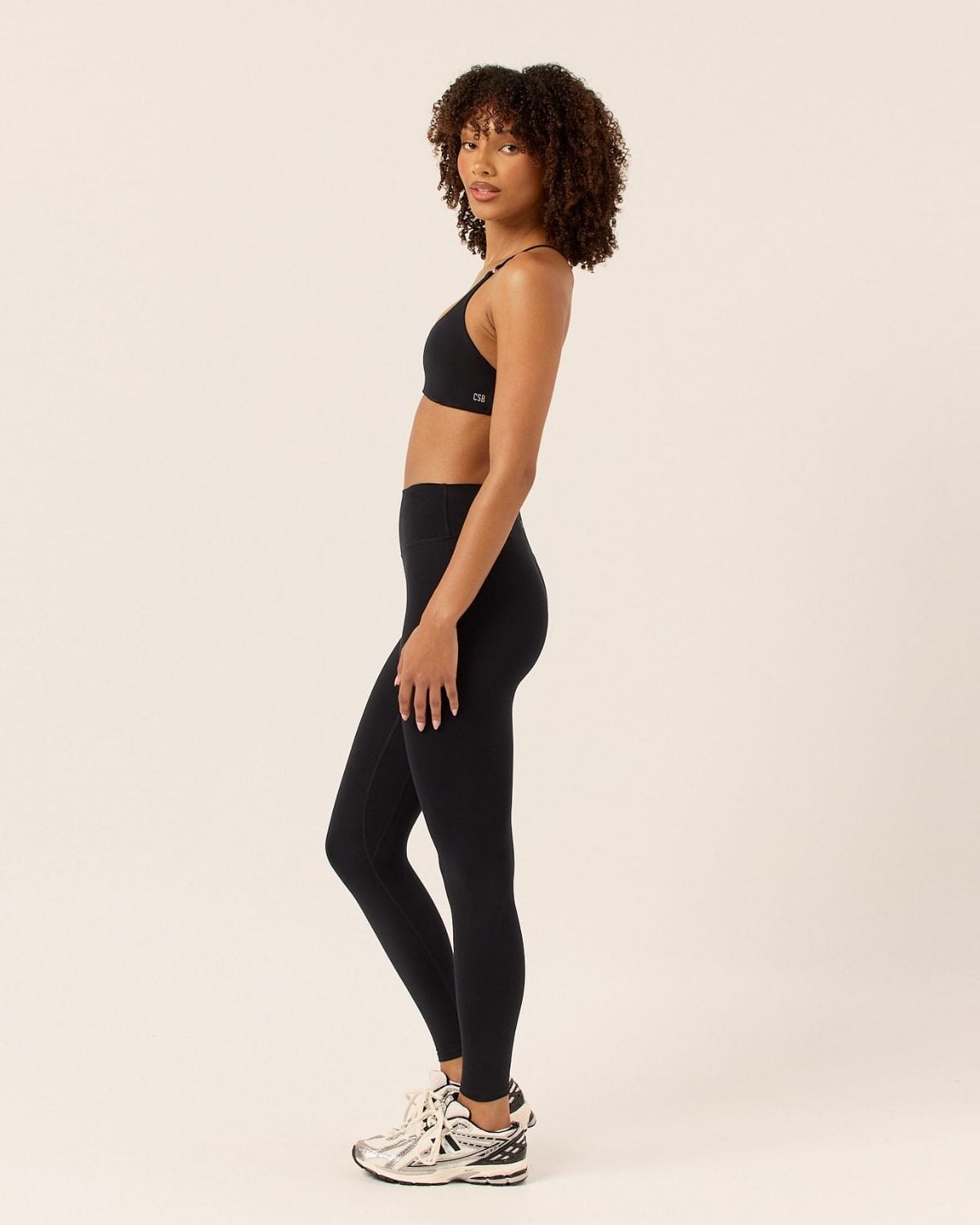 Serenity Invisible Scrunch Leggings | Black