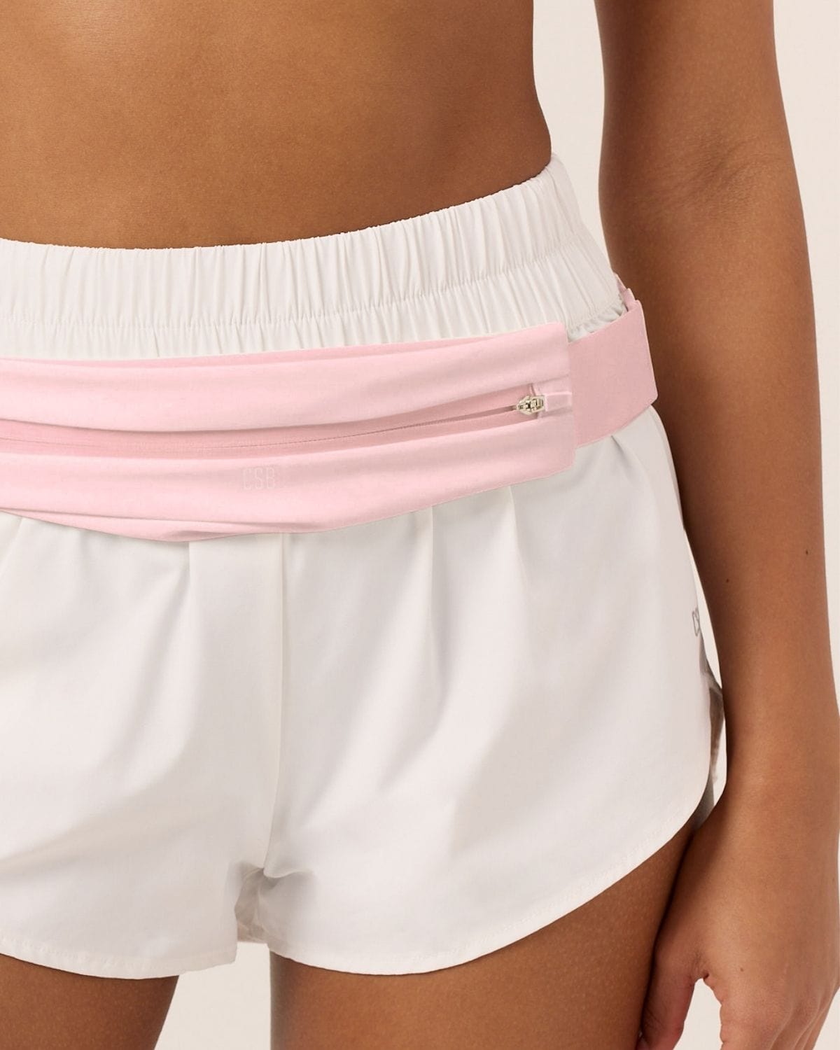 Slim Run Belt Bag | Light Pink