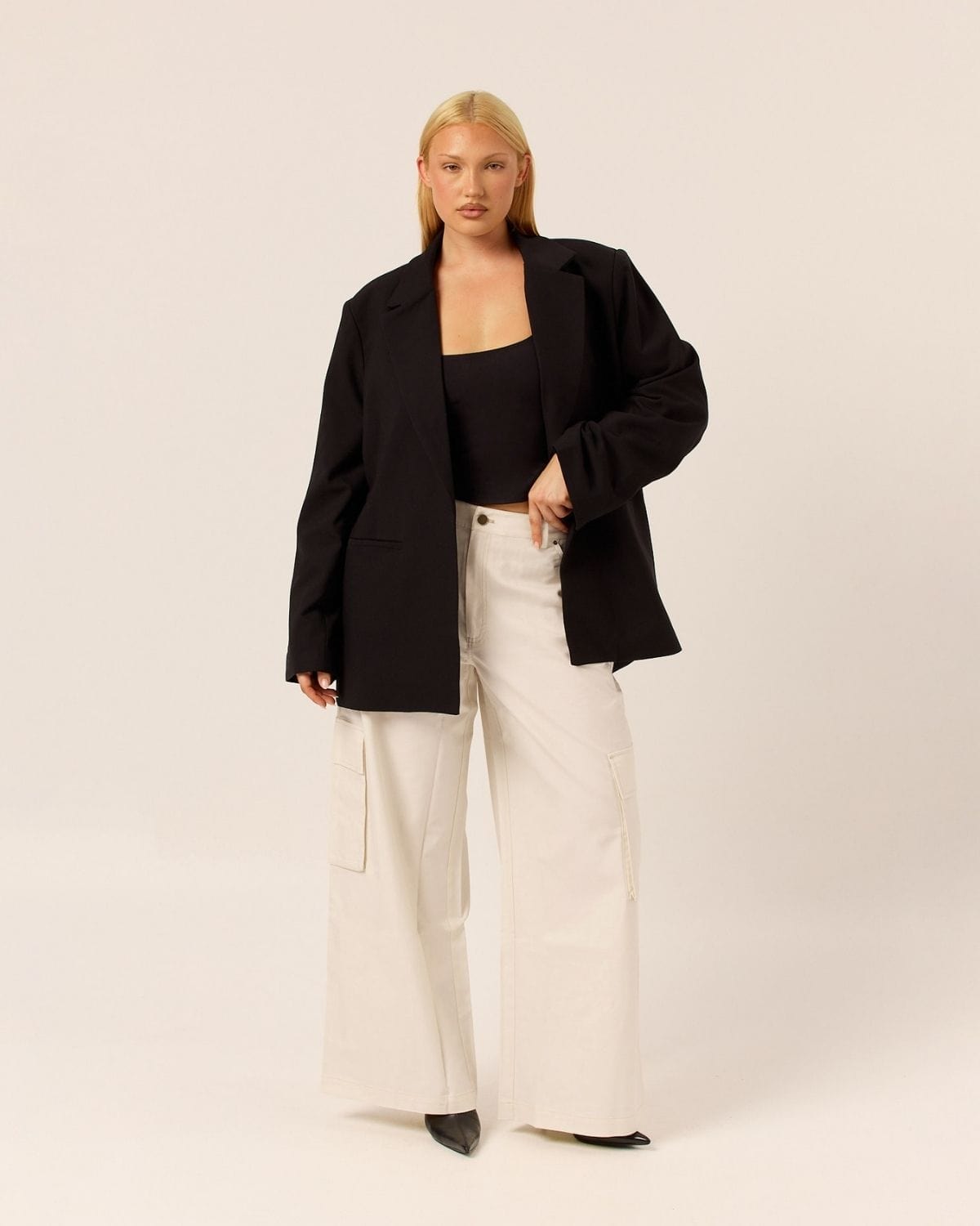 Oversized Blazer | Black