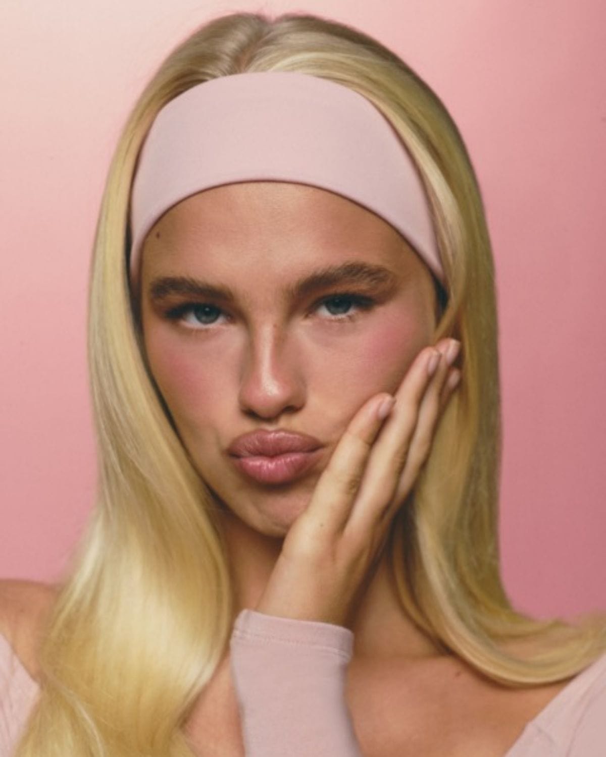 Form Headband | Dusty Pink