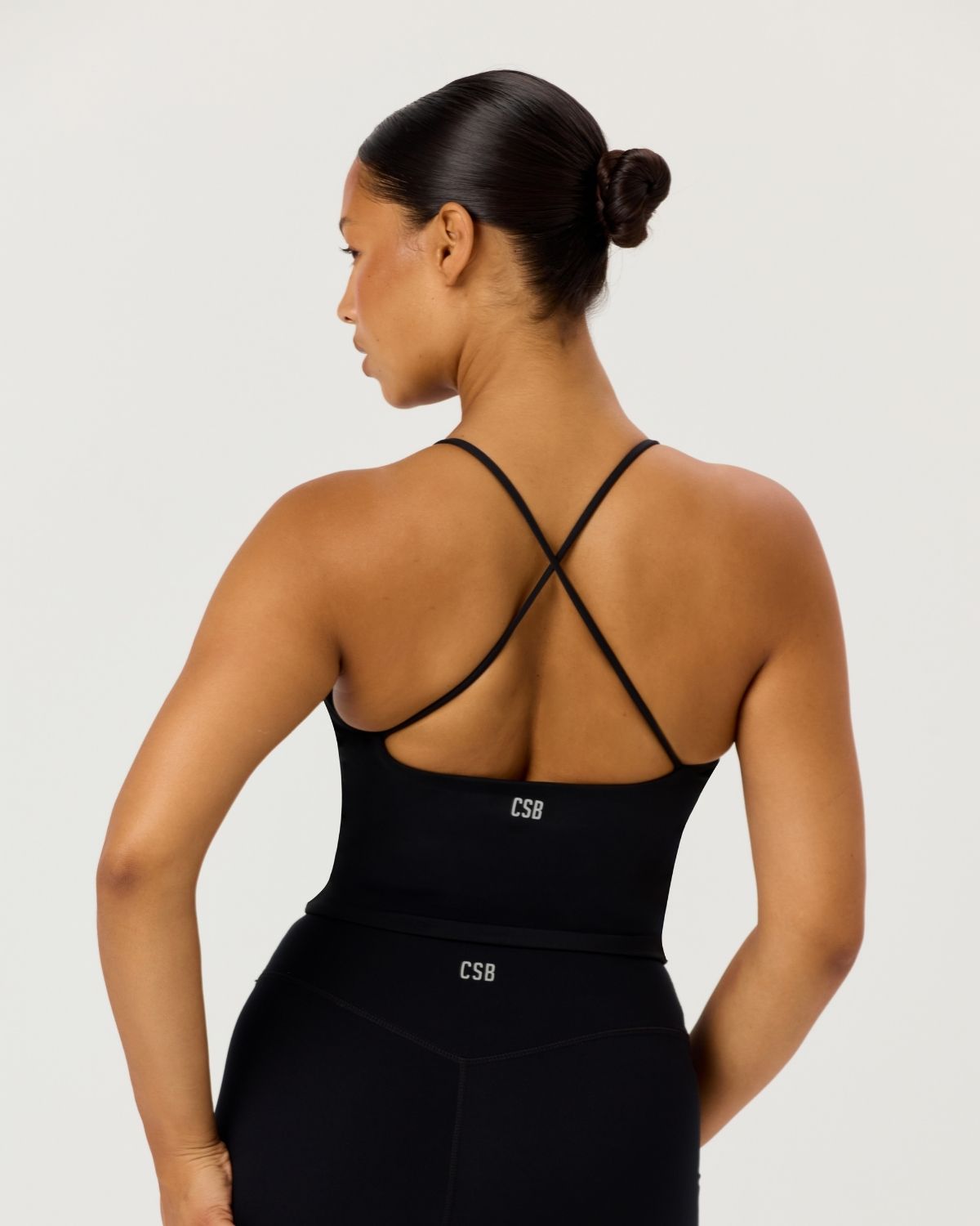 SCULPTOR タンクトップ xxs The Sculpt Tank / Cream-Black | 437