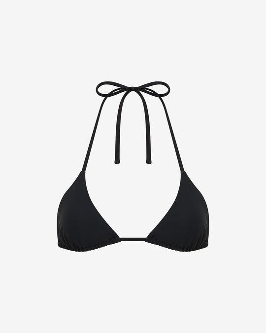 IM Swim Triangle Bikini Top | Black