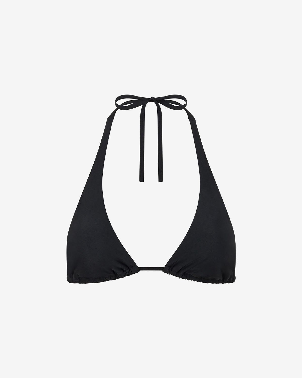 Swim Thick Triangle Bikini Top | Black