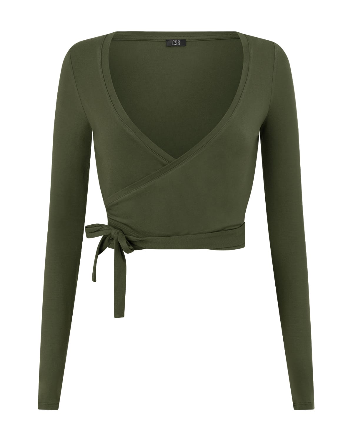 Ballet Wrap Top | Deep Green