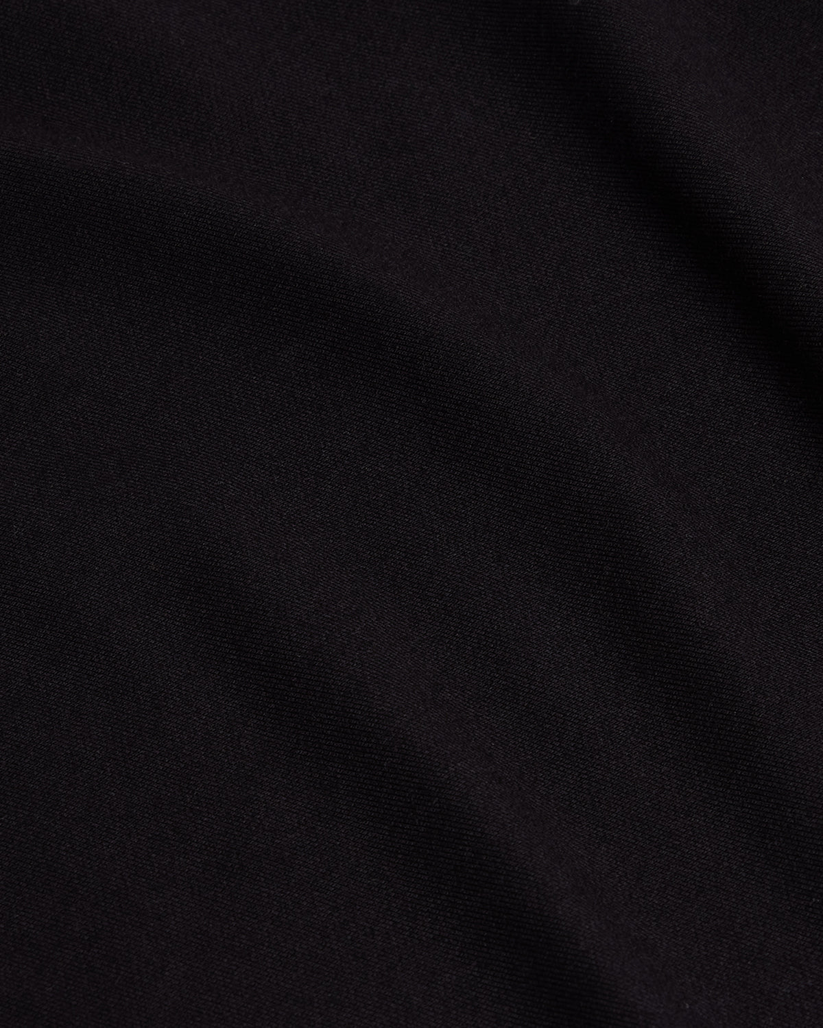V Neck Long Sleeve Top | Black