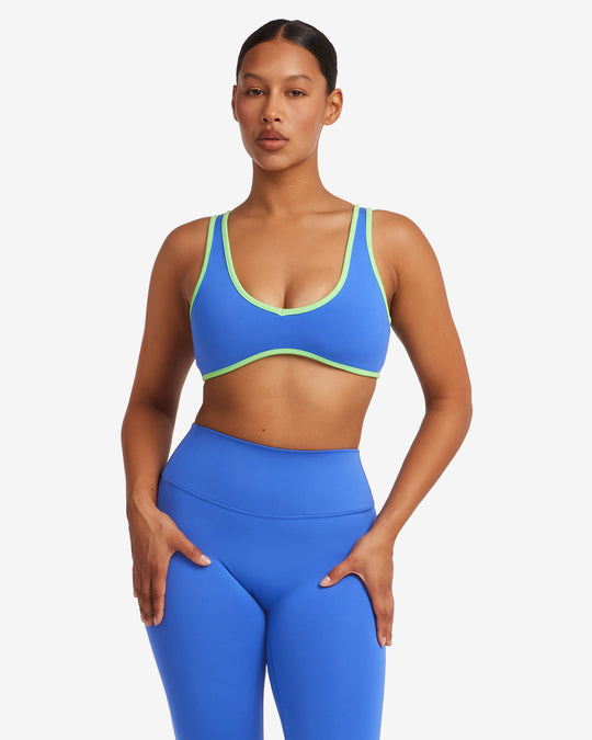 Serenity Isla Crop | Royal/Lime