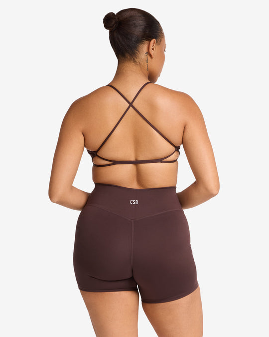 Serenity Chelsea Crop | Espresso