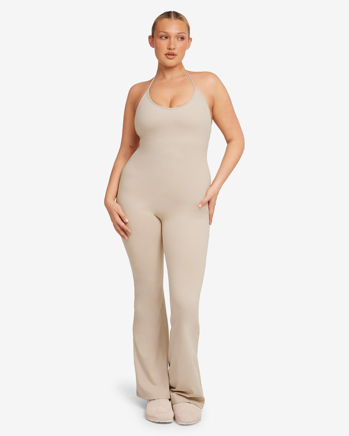 Form Flare Jumpsuit | Fawn