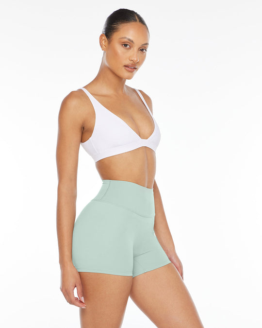 Freedom Contour Crop | White