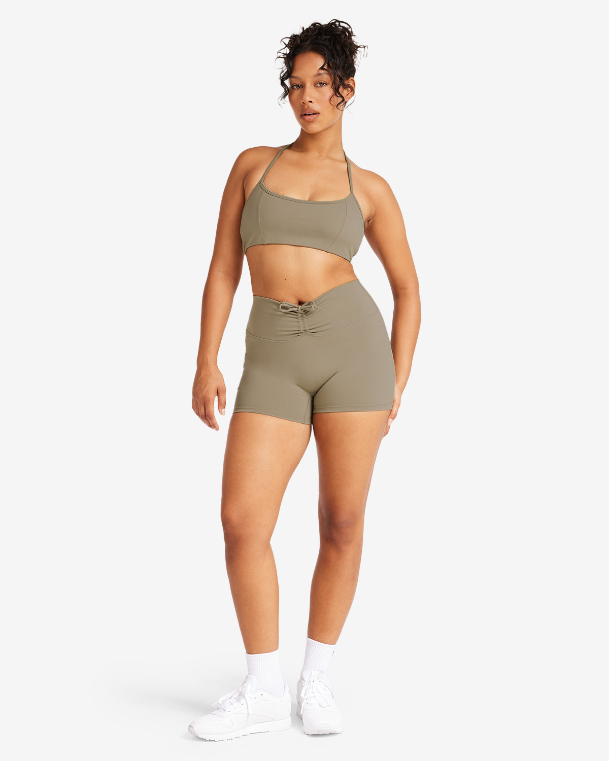 Serenity Drawstring Shorts 4" | Vintage Khaki