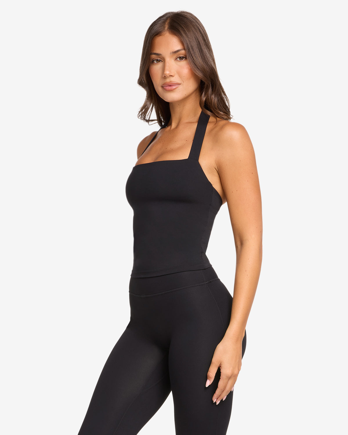 Serenity Halle Halter Tank | Black