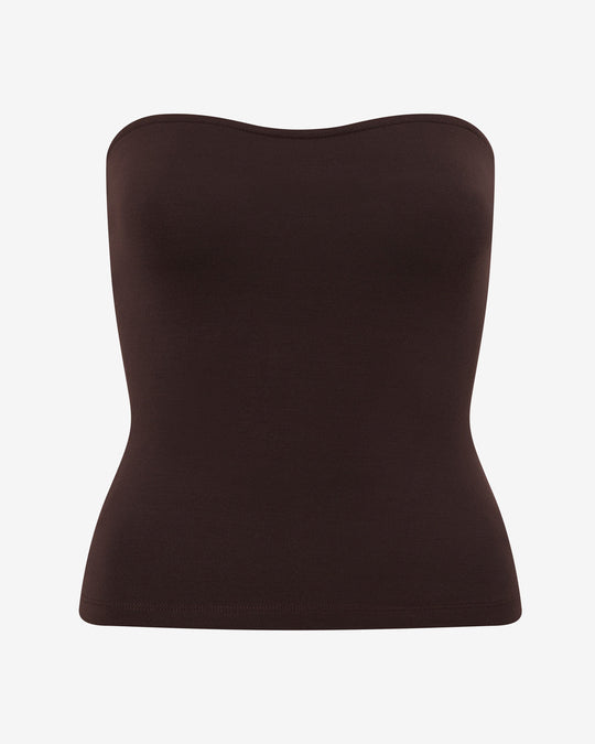Longline Bandeau | Espresso