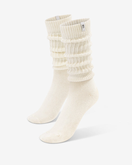 Cozy Rib Socks | Vanilla