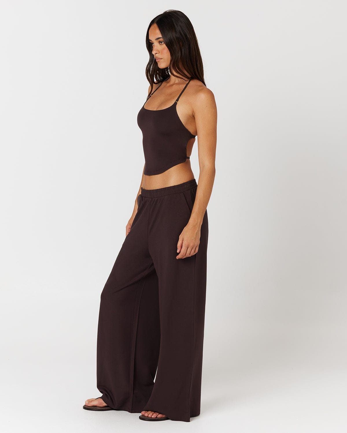 Everyday Wide Leg Pants | Espresso