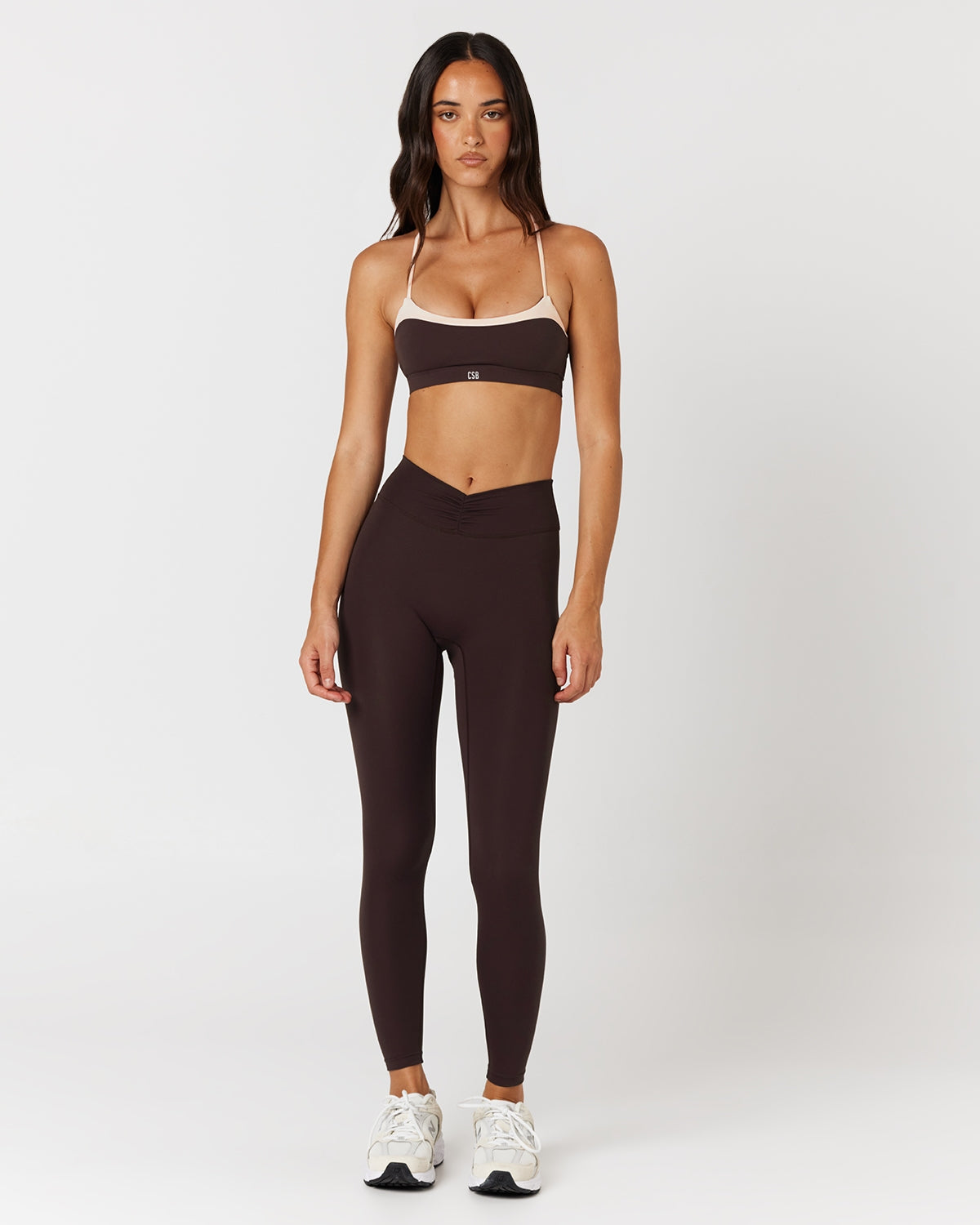 Form Gather Waist Leggings | Espresso