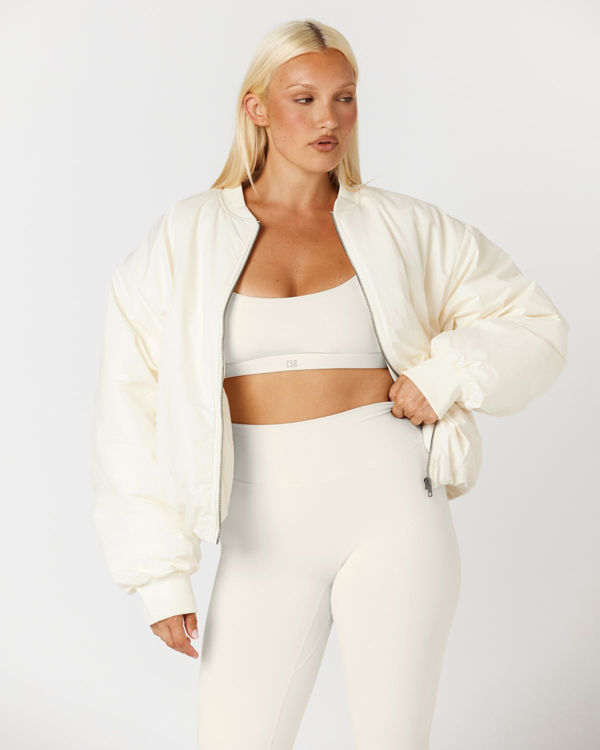 Bomber Jacket | Vanilla