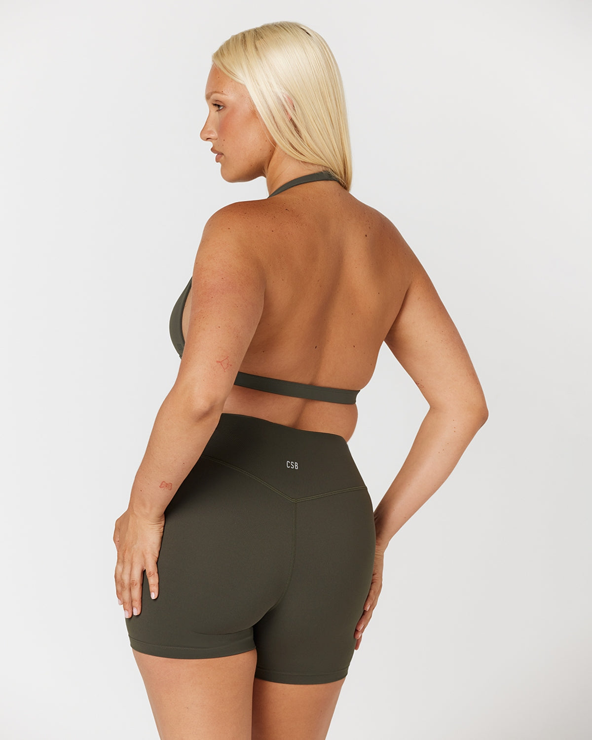 Fade Celine Crop | Deep Olive