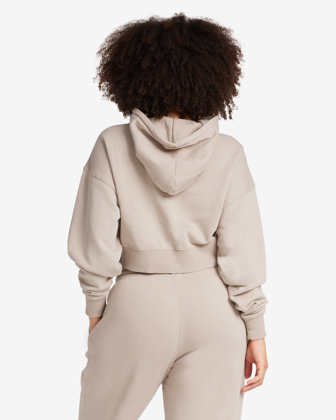 【同梱不可】 Boyfriend Cropped Zip CSB – Fawn | Hoodie トップス