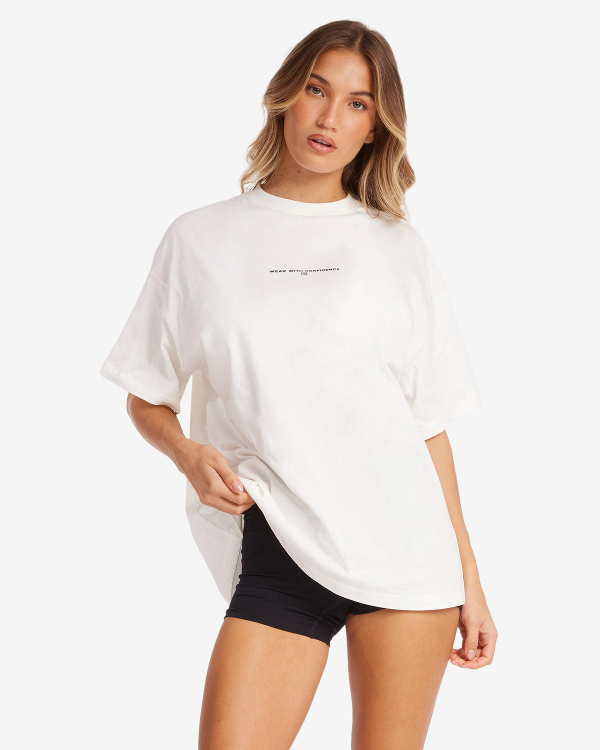CSB Confidence Tee | White