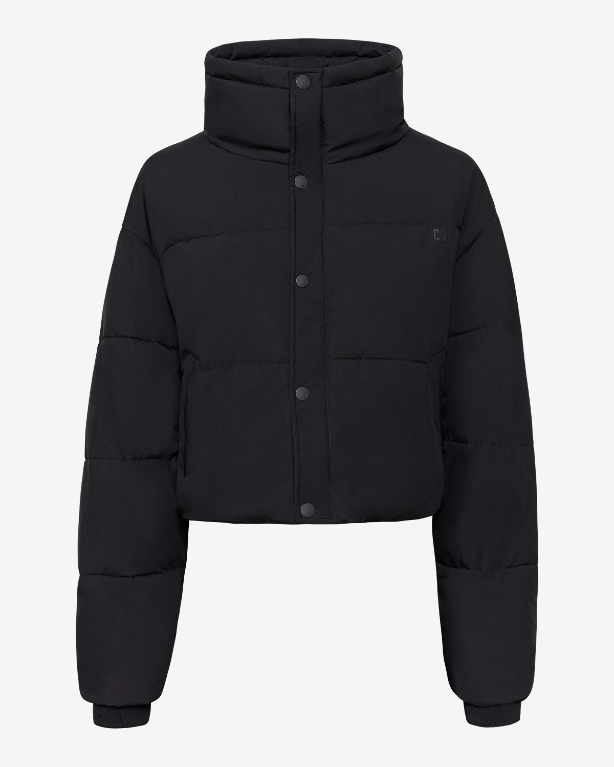 cropped nike puffer jacket
