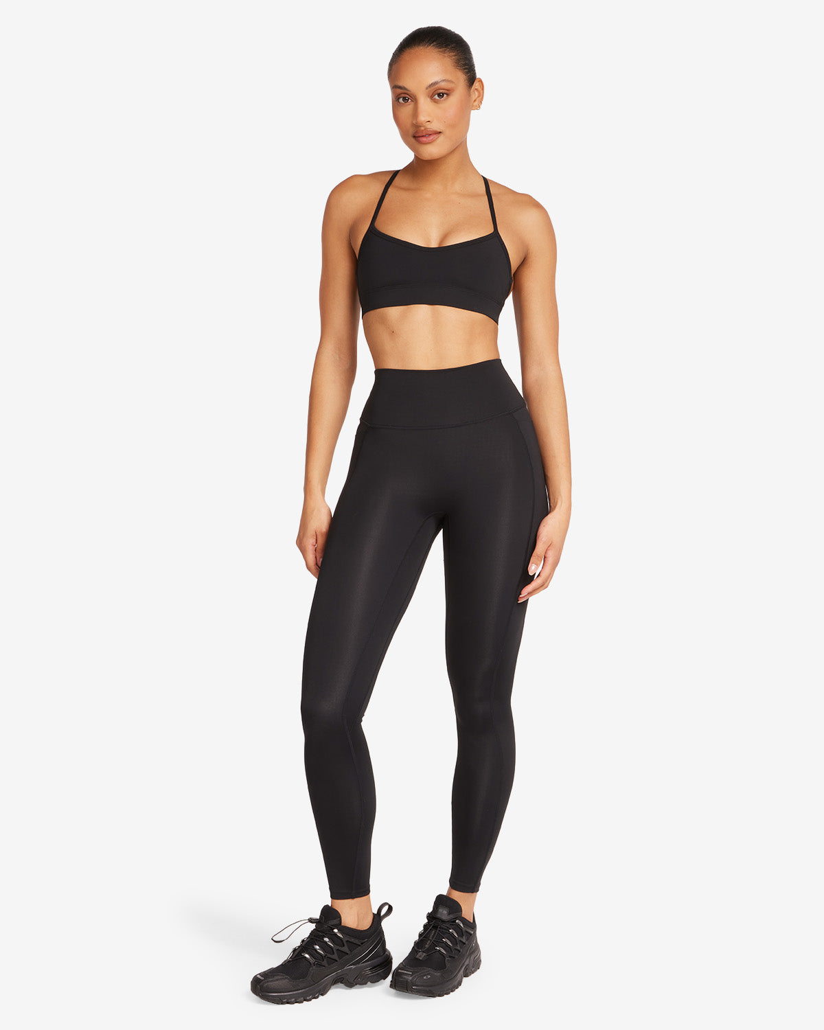 【CSB】ACTIVLUXE CONTOUR POCKET LEGGINGS Activluxe Contour Pocket Leggings | Black