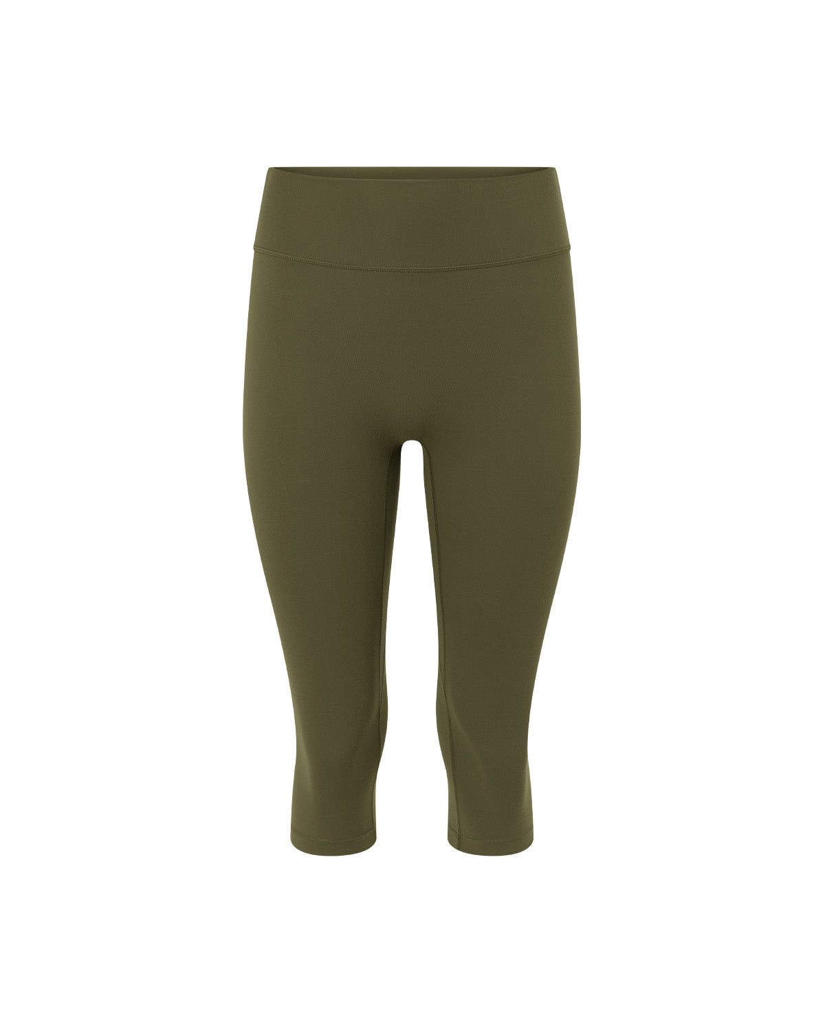 Form Invisible Scrunch Capri Leggings 16" | Deep Green