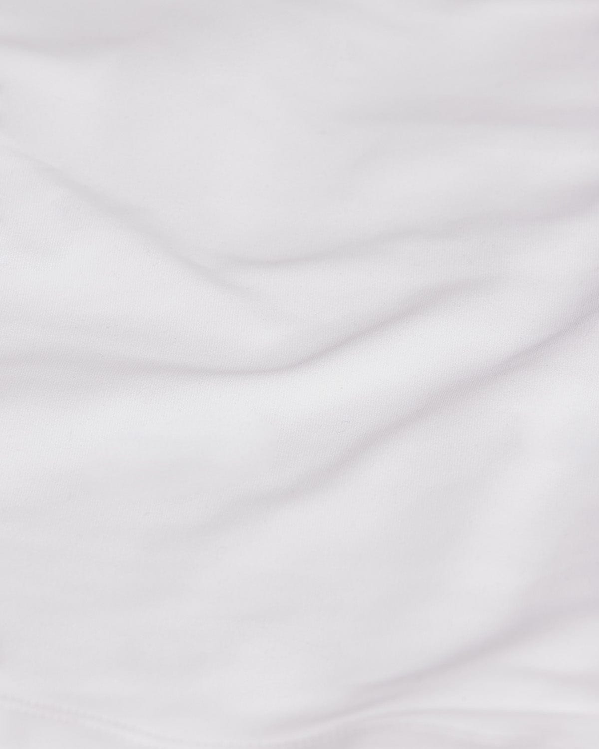 Form Micro Crop | White