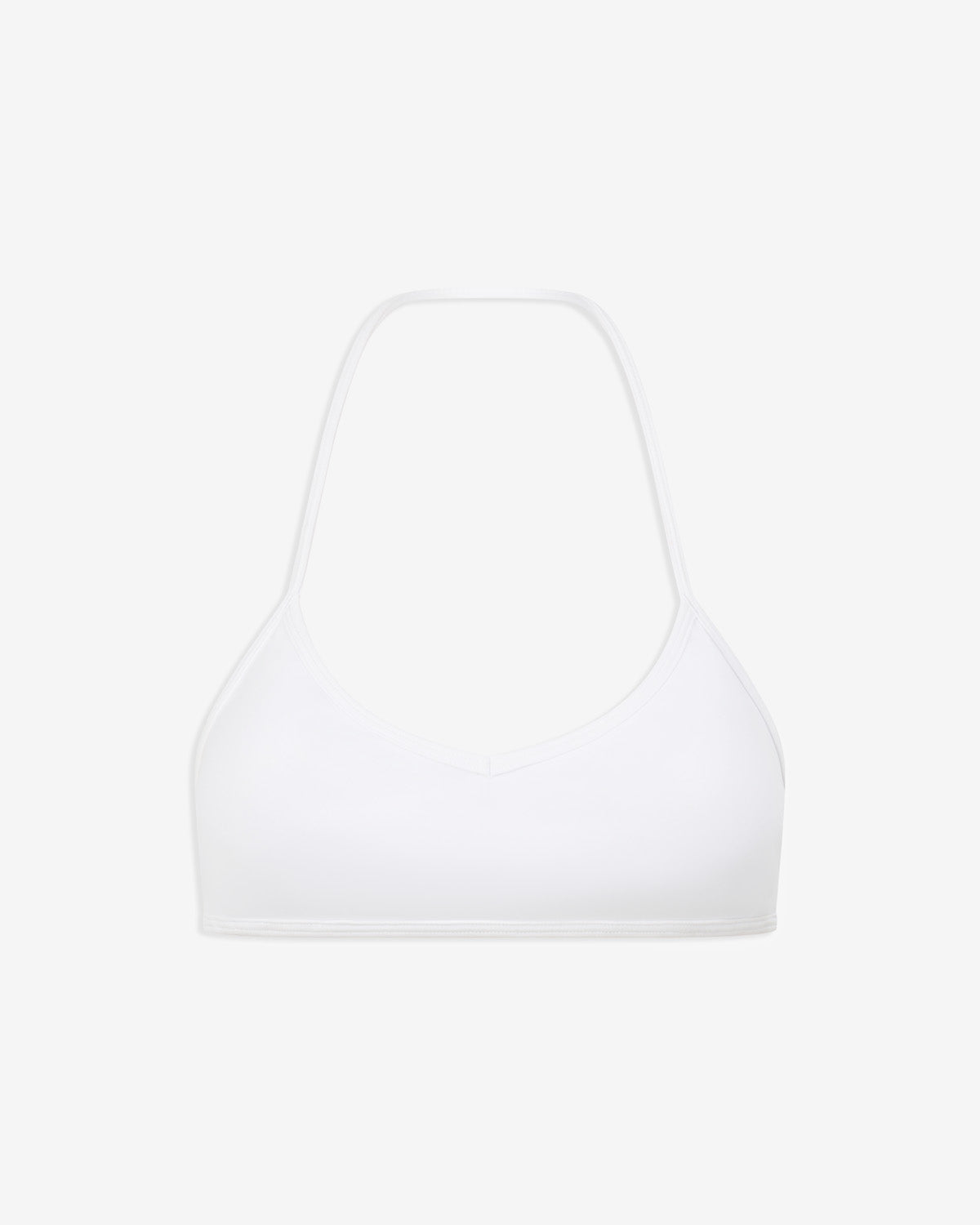 Form Micro Crop | White