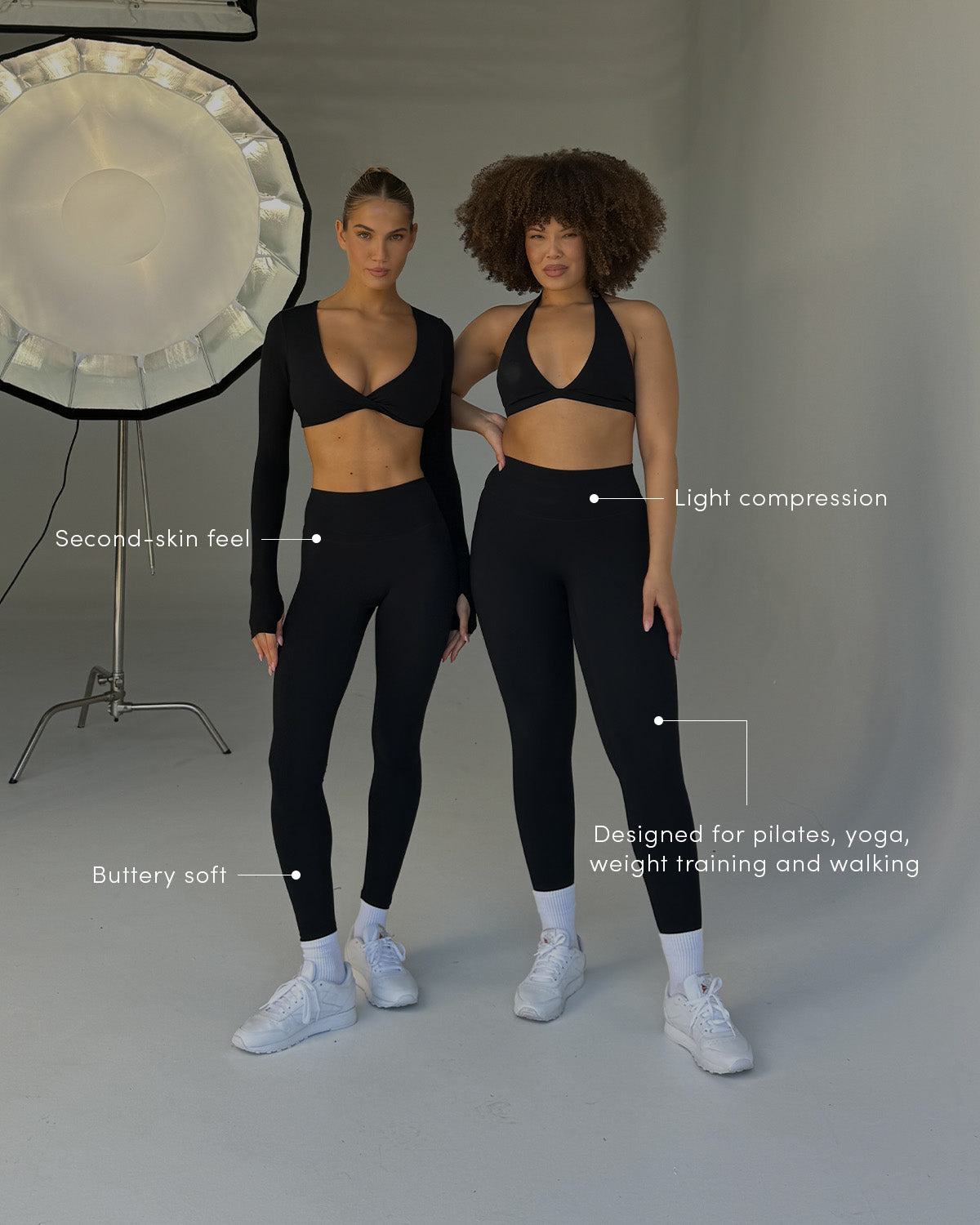 Fade Leggings | Black