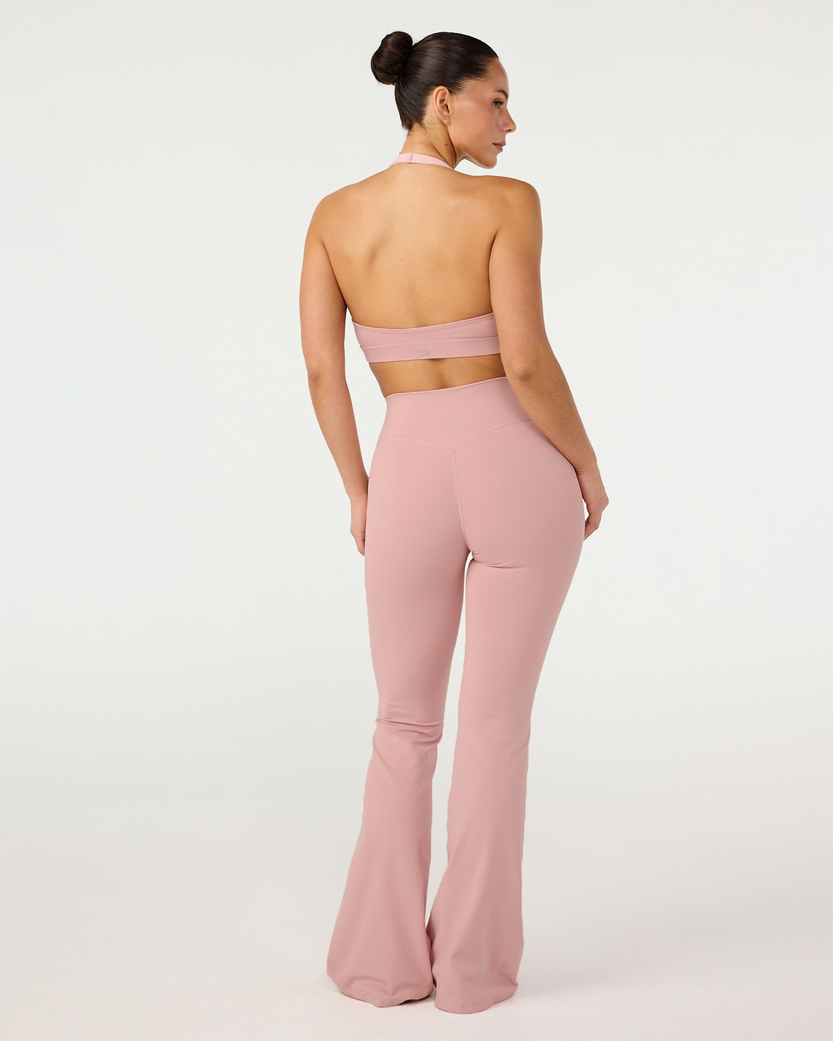 Form Invisible Scrunch Flare Leggings | Dusty Pink