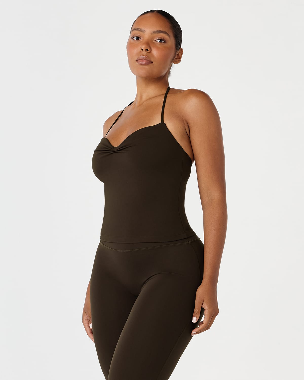 Form Cara Tank | Dark Chocolate