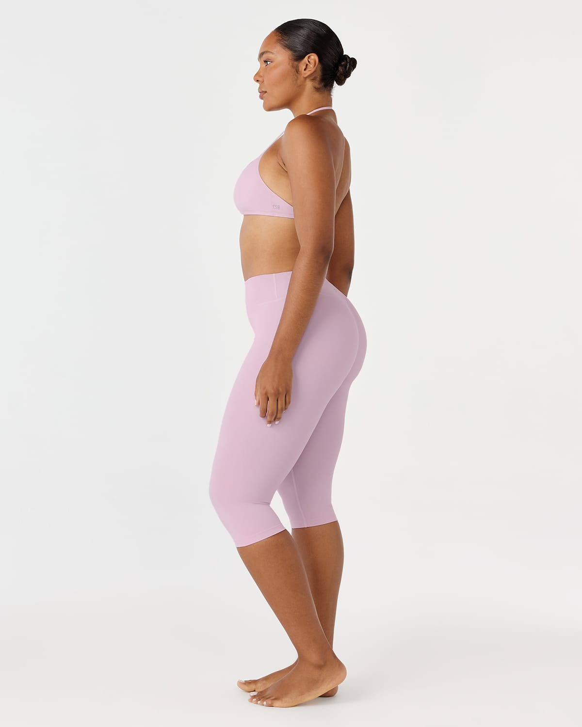 Form Invisible Scrunch Capri Leggings | Lilac