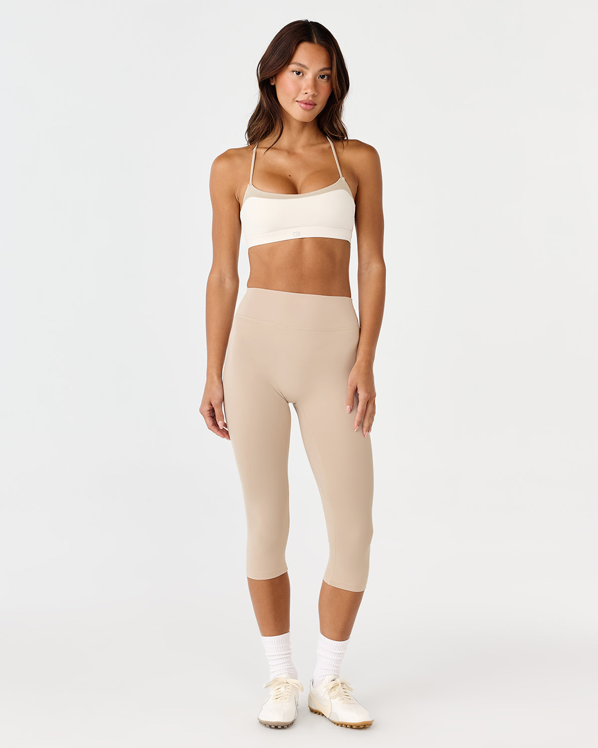 Form Invisible Scrunch Capri Leggings | Fawn