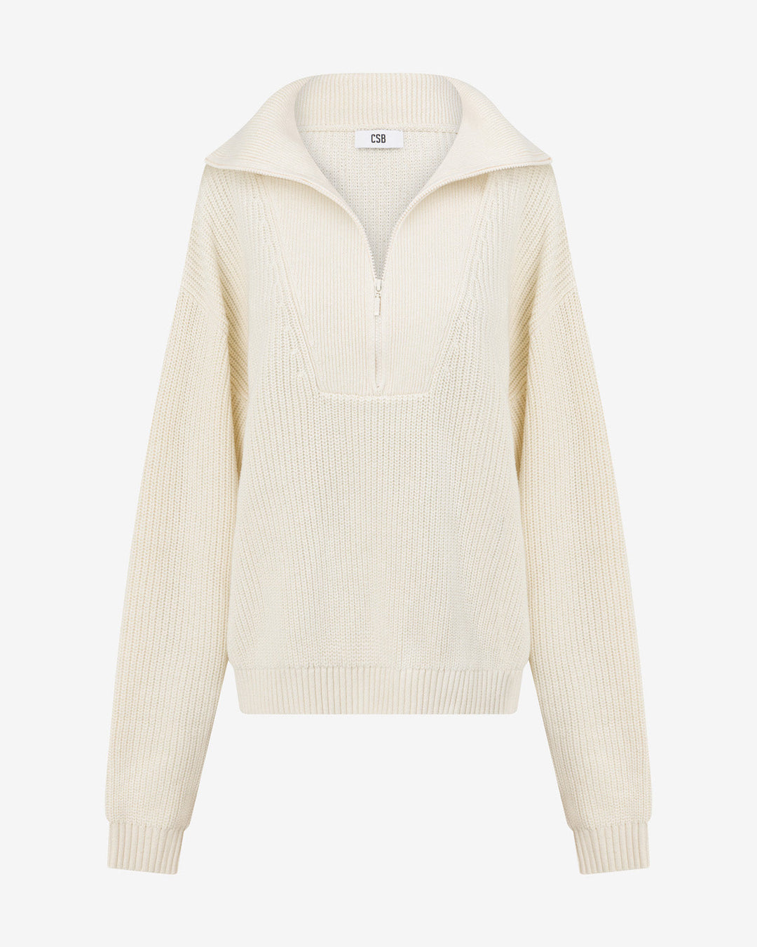 Oversized Knit Sweater | Milk – CSB Oversized Knit Sweater | Milk – CSB