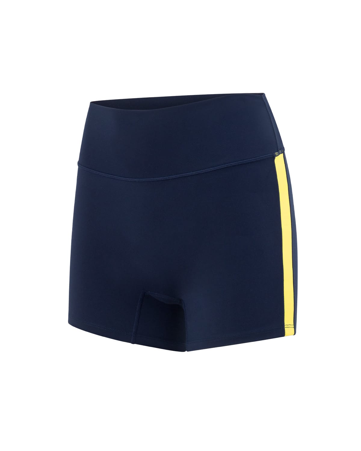 Serenity Soft Stripe Shorts 4" | Navy Two Tone